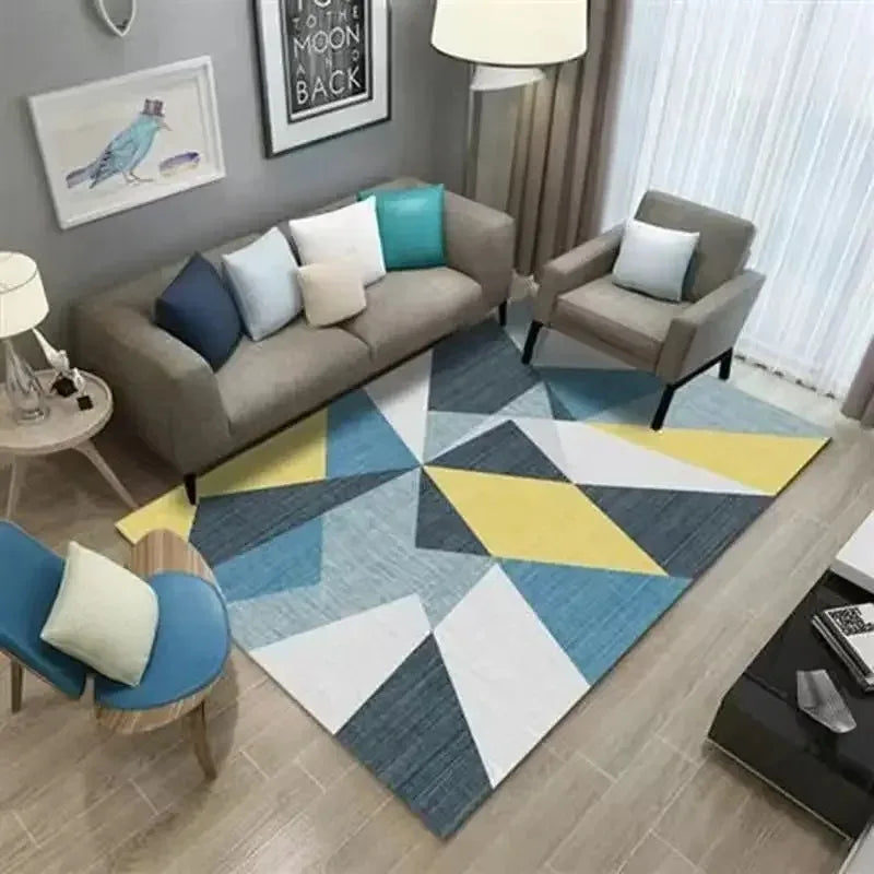 Modern Household Living Room Carpet for Home Decor Bedroom Hallway Kitchen Non-slip Mat Hotel Sofa Coffee Table Soft Area Rugs