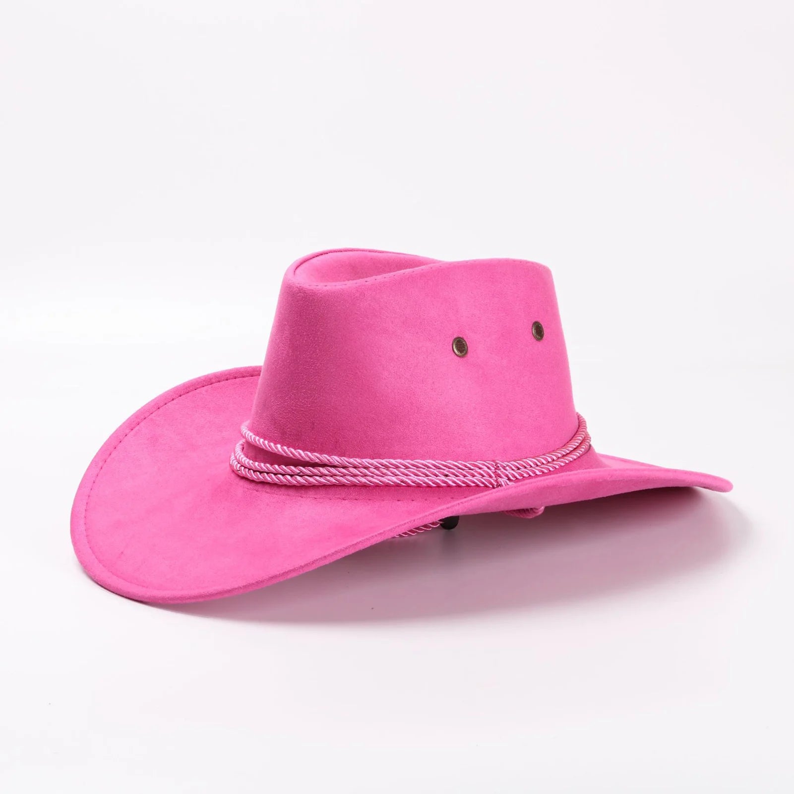 Ansoff classic Western cowboy hat with adjustable neck drawstring, vintage cattleman style for dress-up, parties, or costumes.