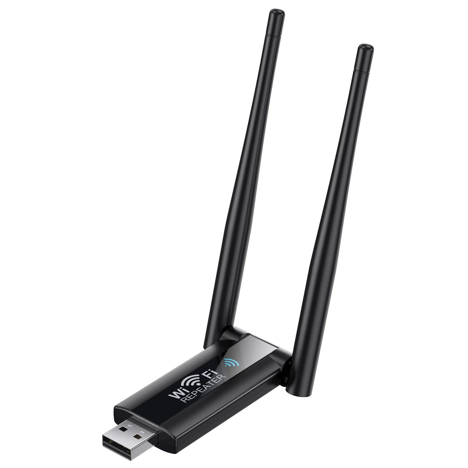 2.4G 300Mbps Wireless USB WiFi Repeater Extender WiFi Signal Amplifier Booster Long Range Wi-Fi Router Home Network Extension - Acros