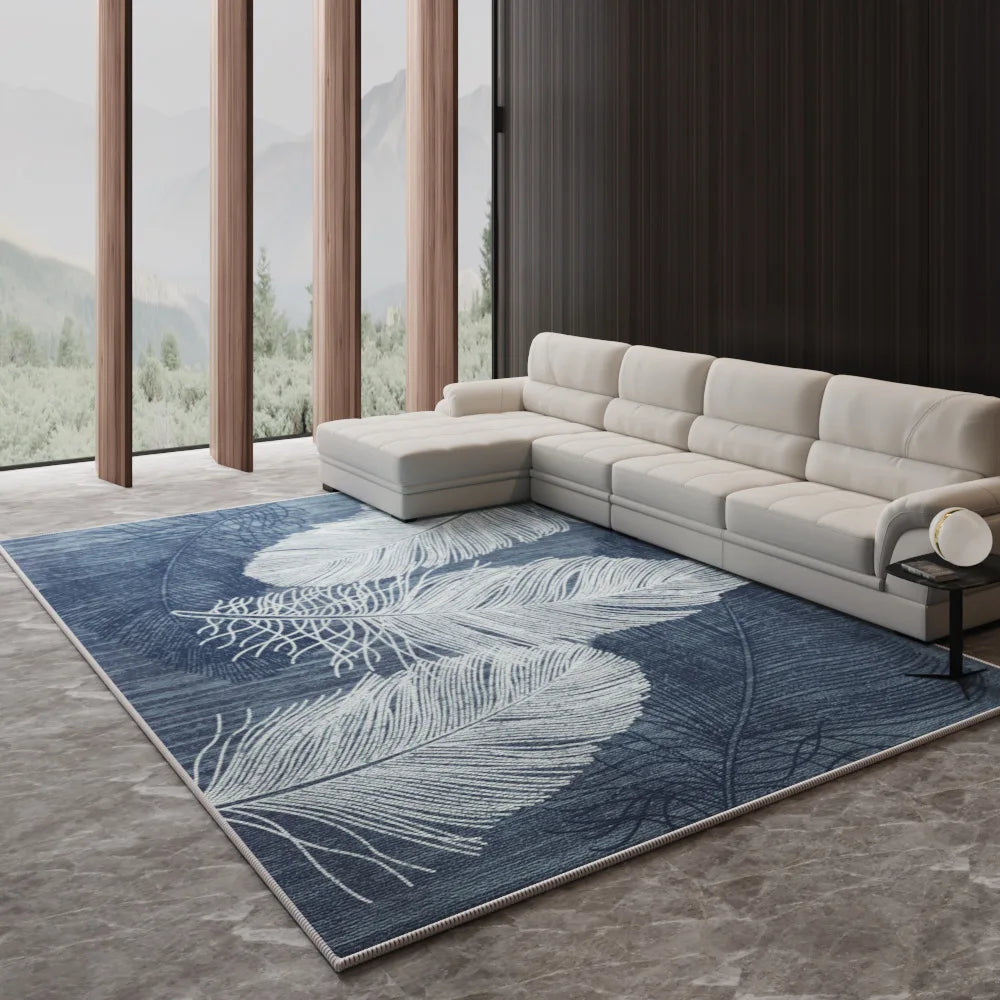 VIKAMA Nordic Light Luxury Living Room Carpet Sofa Coffee Table Floor Mat Bedroom And Lounge Large Area Carpet Home Decoration