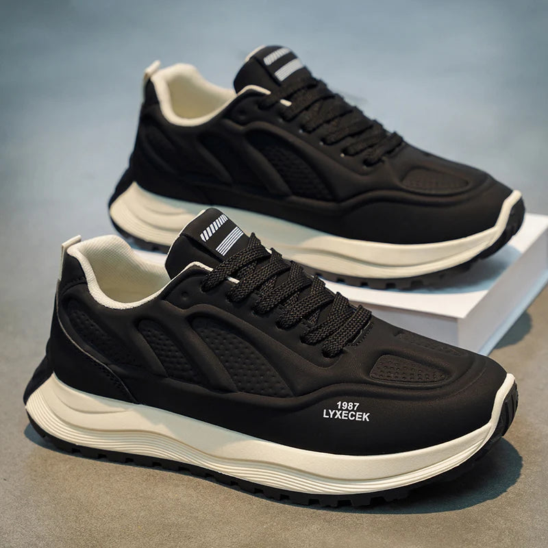 Men's Shoes 2026 Spring New Arrival Low Cut Soft Soled Breathable Walking Shoes Men's Trendy Casual Sports Shoes Male Trainers - Acros