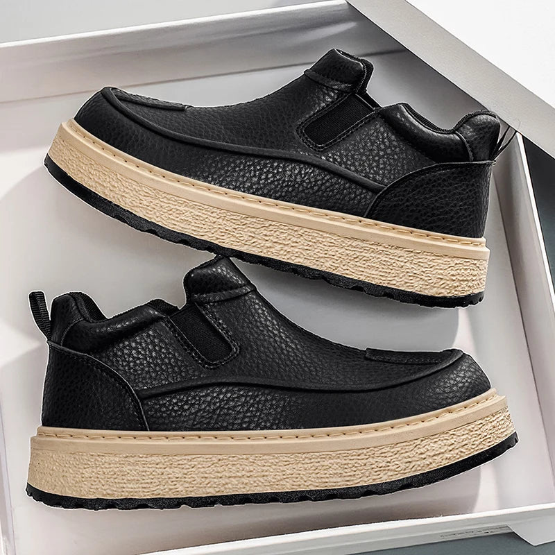 Ansoff men's brown casual shoes made of durable suede, designed for comfortable daily walking and everyday wear.