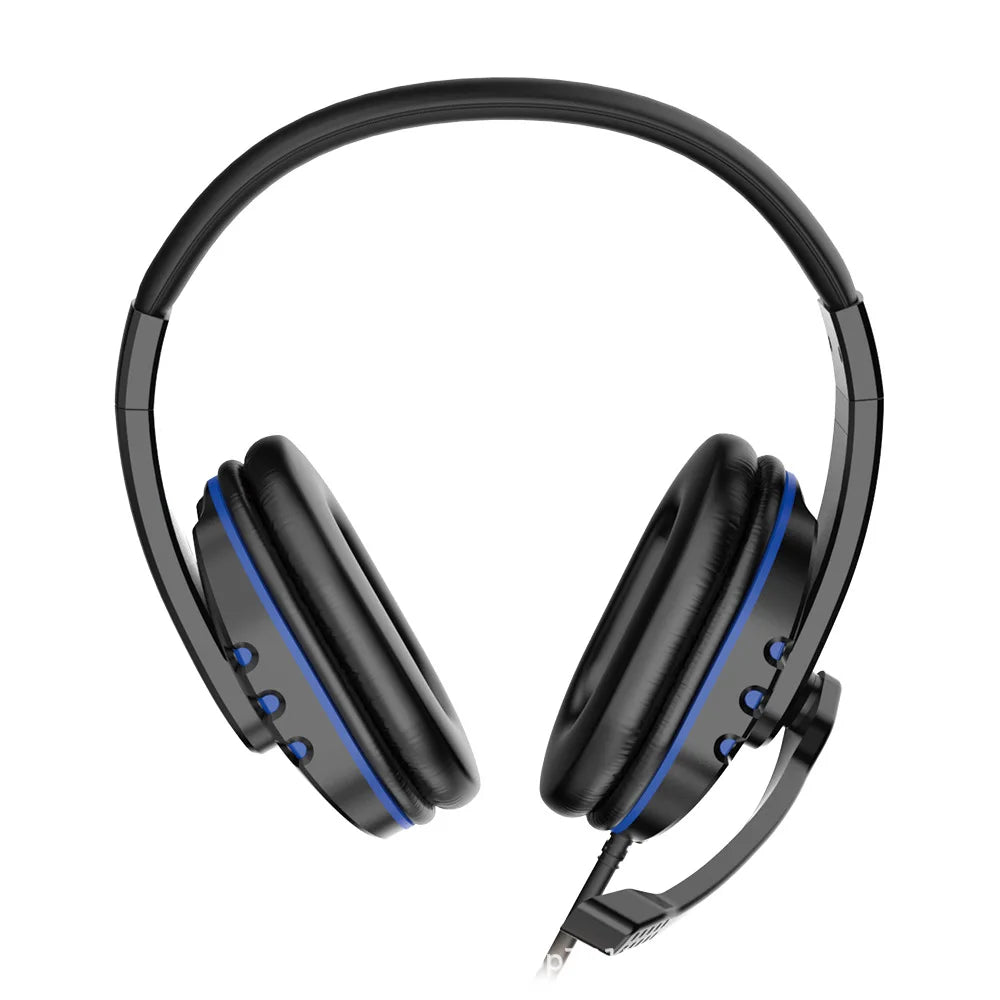 Headphones 3.5mm Wired Gaming Headset Earphones Music For PS4 Play Station 4 Game PC Chat computer With Microphone - Acros