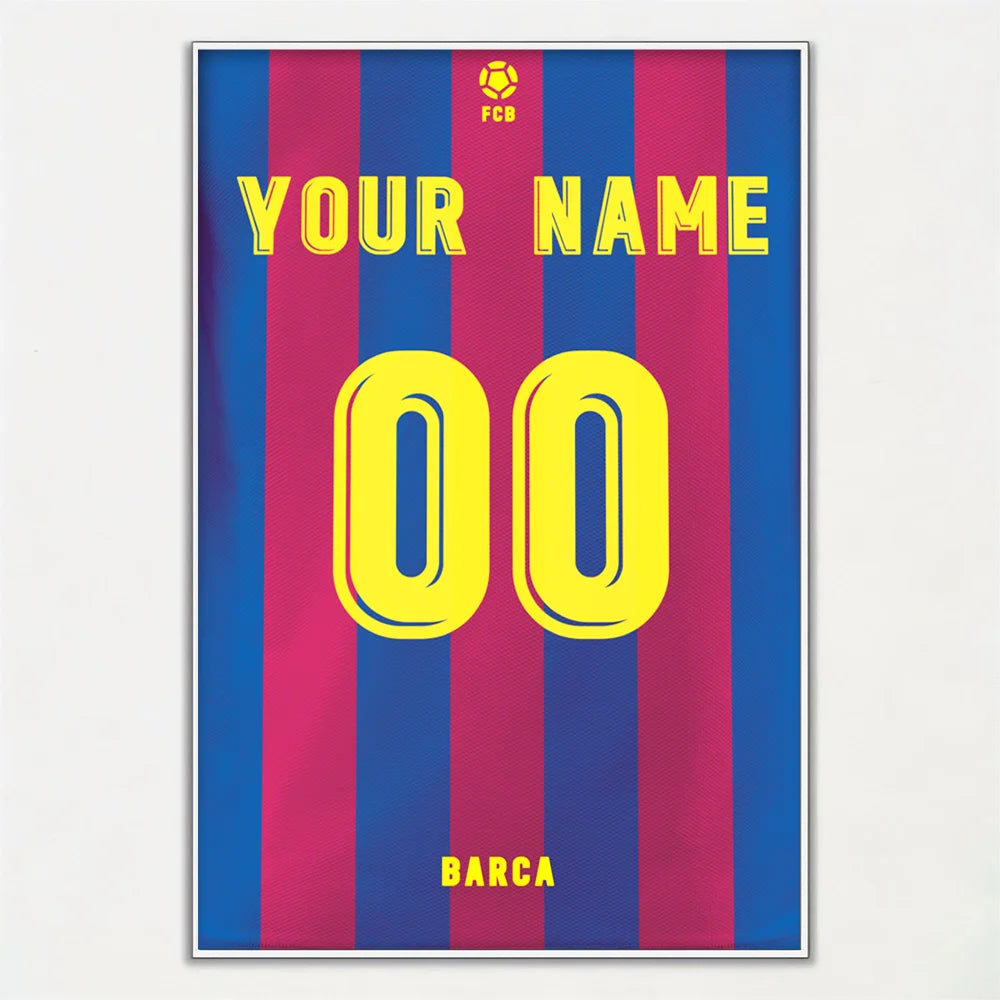 Ansoff football jersey name poster featuring vibrant sports-themed wall art for home, living room, bedroom, or cafe decor.