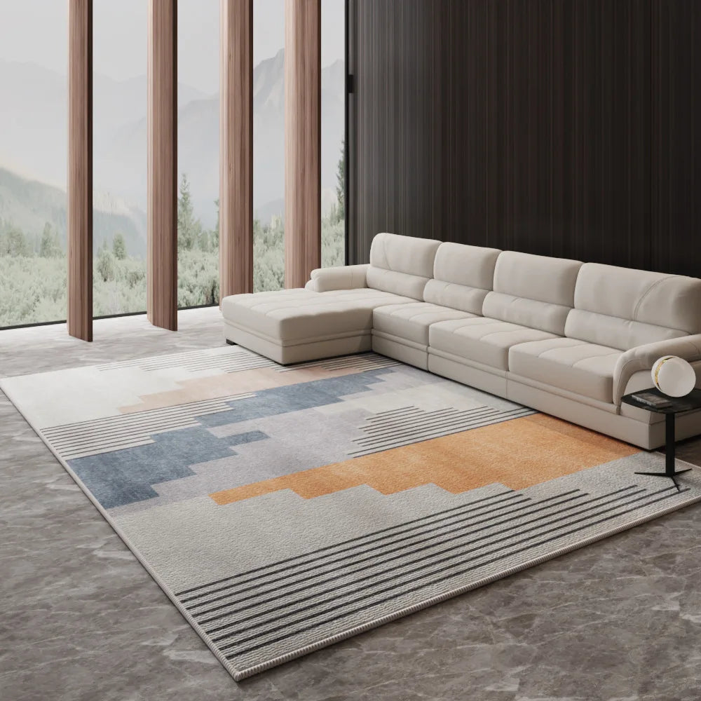 VIKAMA Nordic Light Luxury Living Room Carpet Sofa Coffee Table Floor Mat Bedroom And Lounge Large Area Carpet Home Decoration