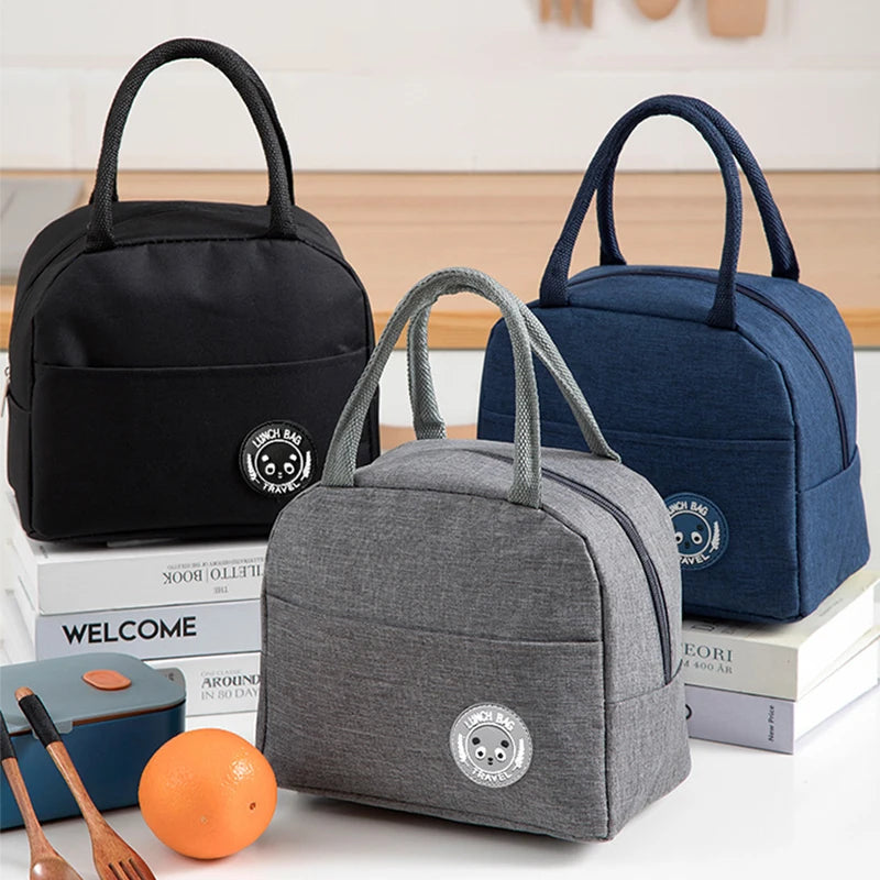 Insulated Lunch Bag Insulation Bento Pack Aluminum Foil Rice Bag Meal Pack Ice Pack Student Bento Lunch Handbag Insulation - Acros