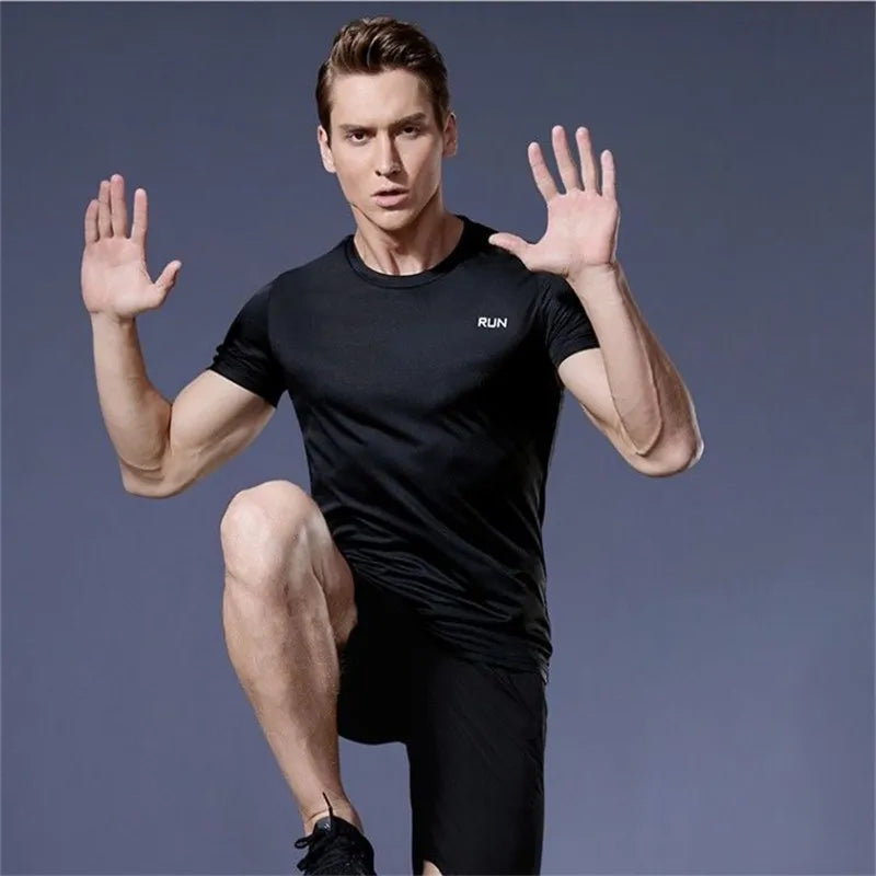 White men's summer football jersey by Ansoff, short sleeve casual T-shirt suitable for training, gym, and soccer activities.