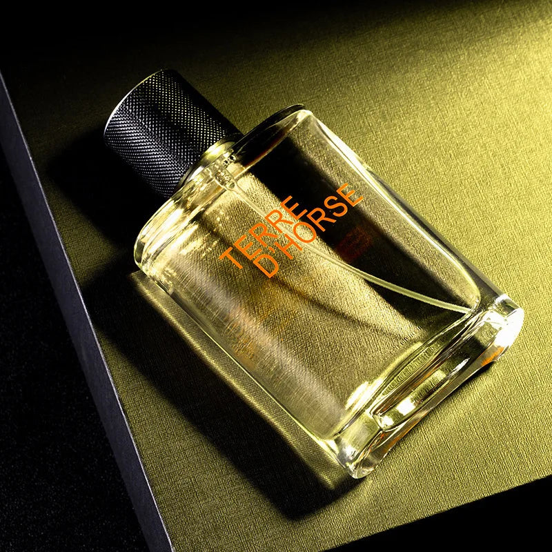 Ansoff Miss Men's spicy fougere cologne in 50ml or 100ml bottle, featuring fresh, earthy, woody scents for romantic occasions.