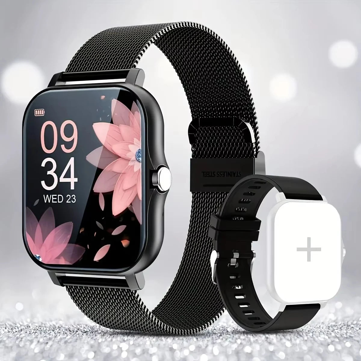KESHUYOU New Bluetooth Call Smart Watch Information Push Men Women Health Monitoring Watch Pedometer Smart Watch For Android IOS
