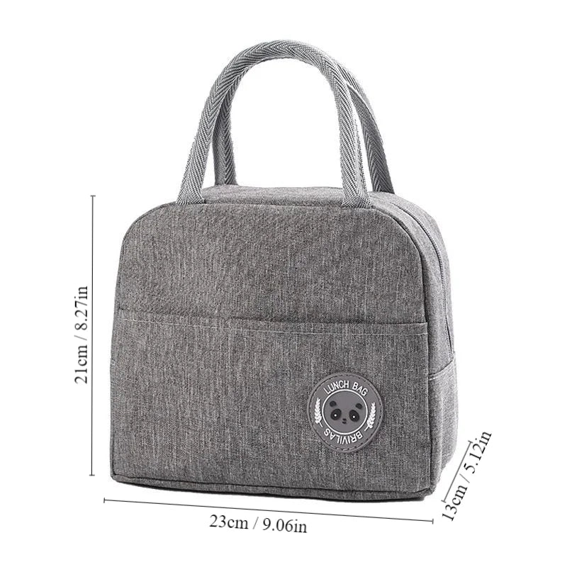 Insulated Lunch Bag Insulation Bento Pack Aluminum Foil Rice Bag Meal Pack Ice Pack Student Bento Lunch Handbag Insulation - Acros