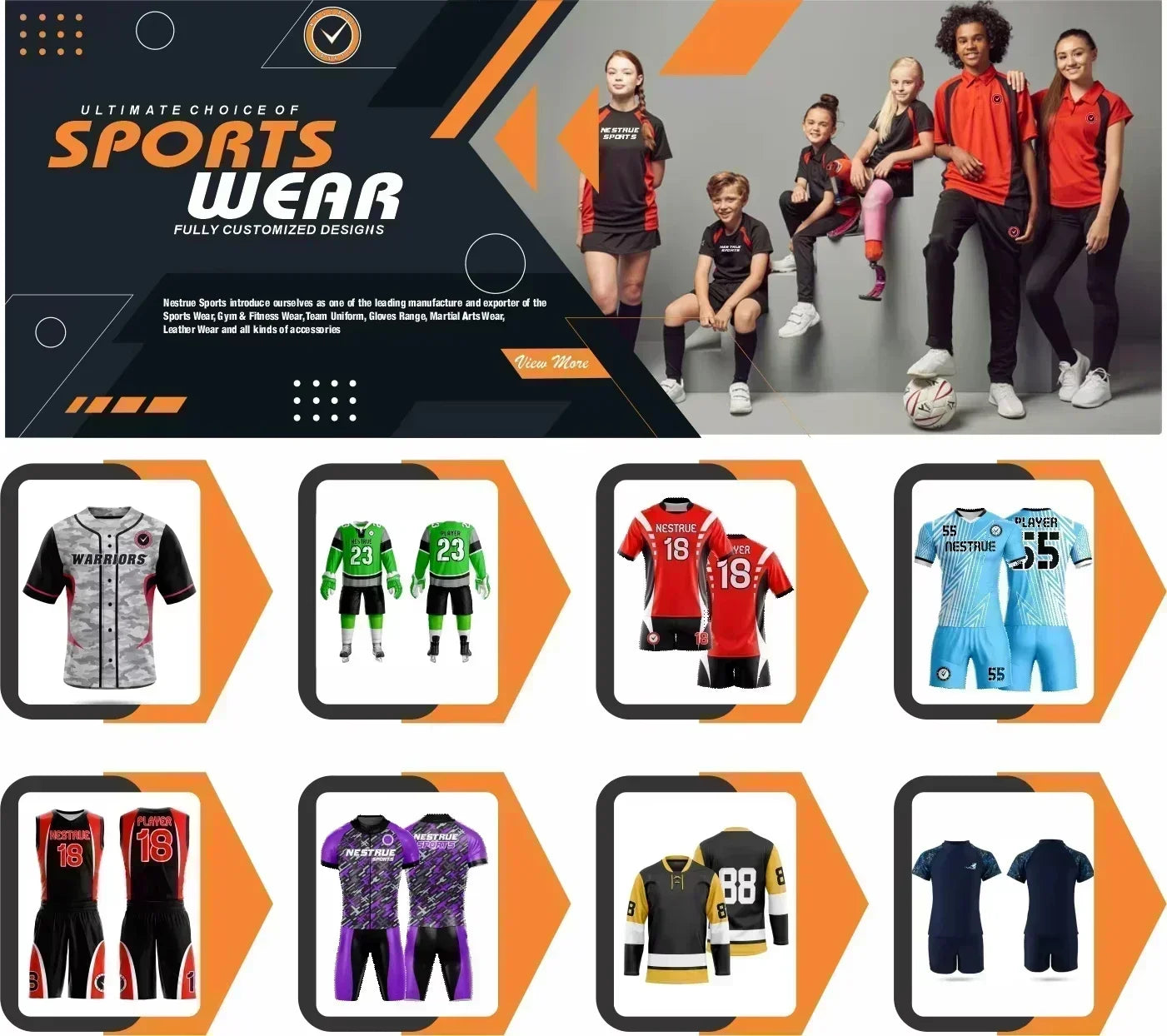 Blue, orange, and white Ansoff hockey jersey with authentic athletic style and 3D HD print design for fans and collectors.