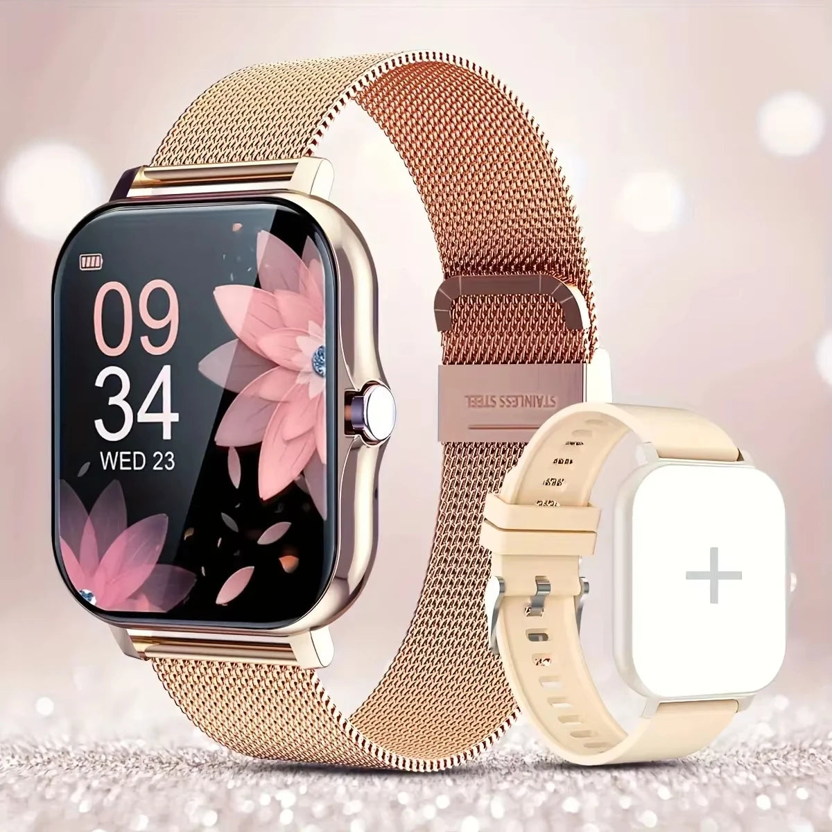 KESHUYOU New Bluetooth Call Smart Watch Information Push Men Women Health Monitoring Watch Pedometer Smart Watch For Android IOS