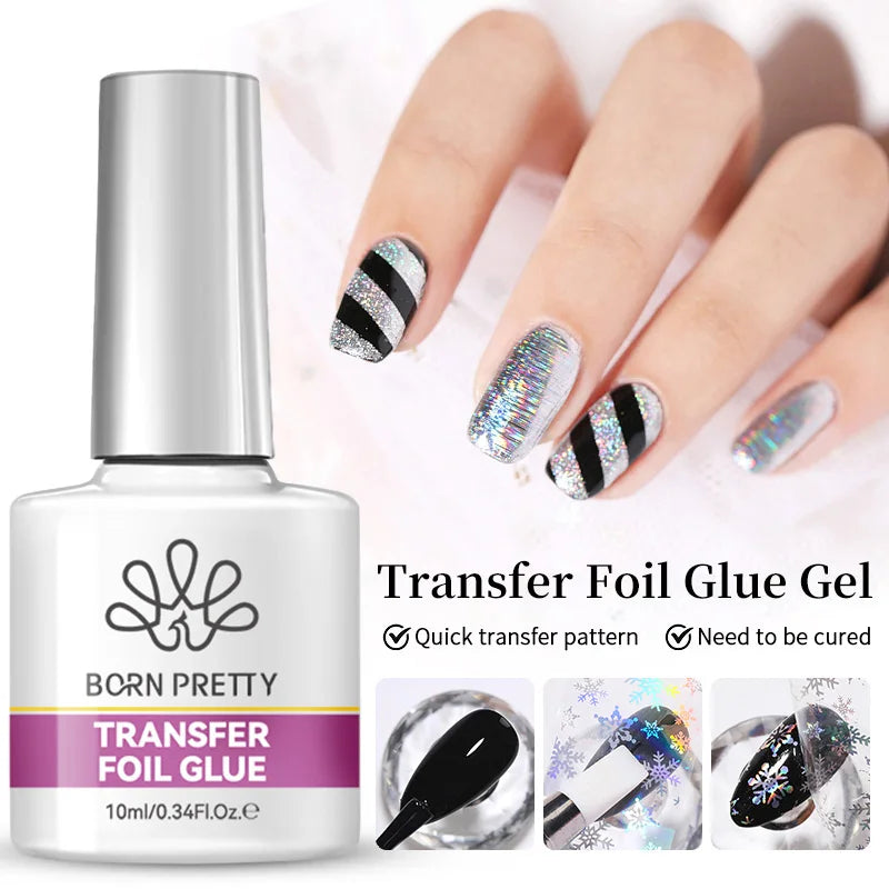 BORN PRETTY Jelly Nude Gel Nail Polish 10ml Light Pink Peach Translucent Color UV Light Cure Gel Varnish Nail Art DIY at Home - Acros