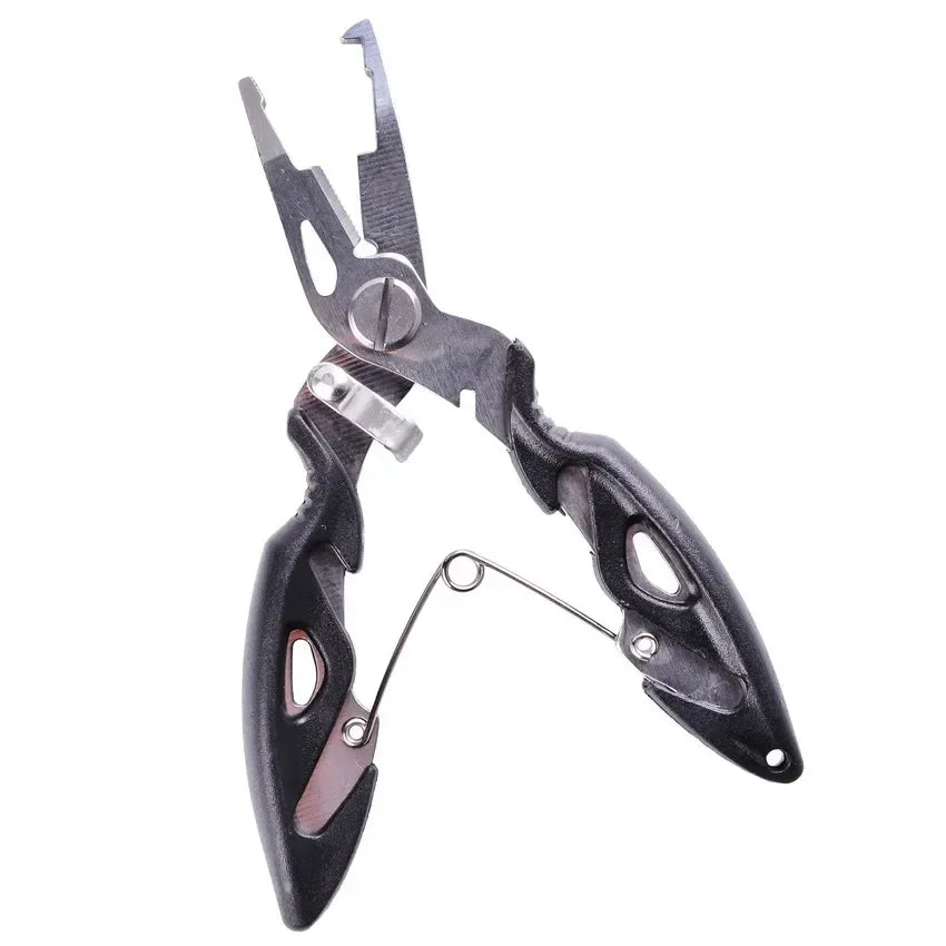 Multifunction Fishing Pliers Tools Accessories for Goods Winter Tackle Pliers Vise Knitting Flies Scissors Braid Set Fish Tongs - Acros