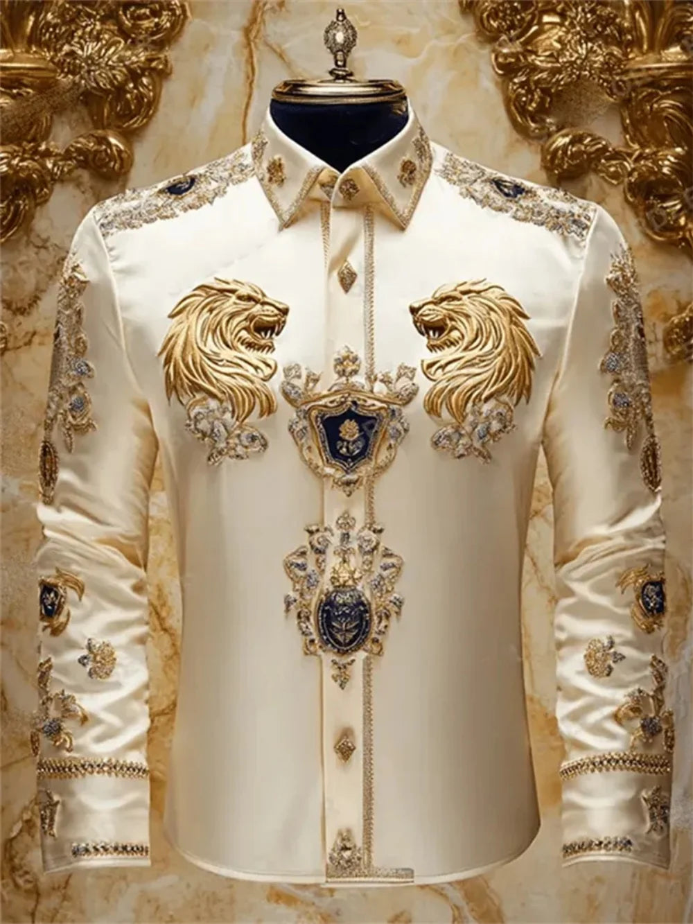 Ansoff men's long-sleeved shirt with high-definition printed design, suitable for outdoor leisure and vacation, stylish and high-quality.