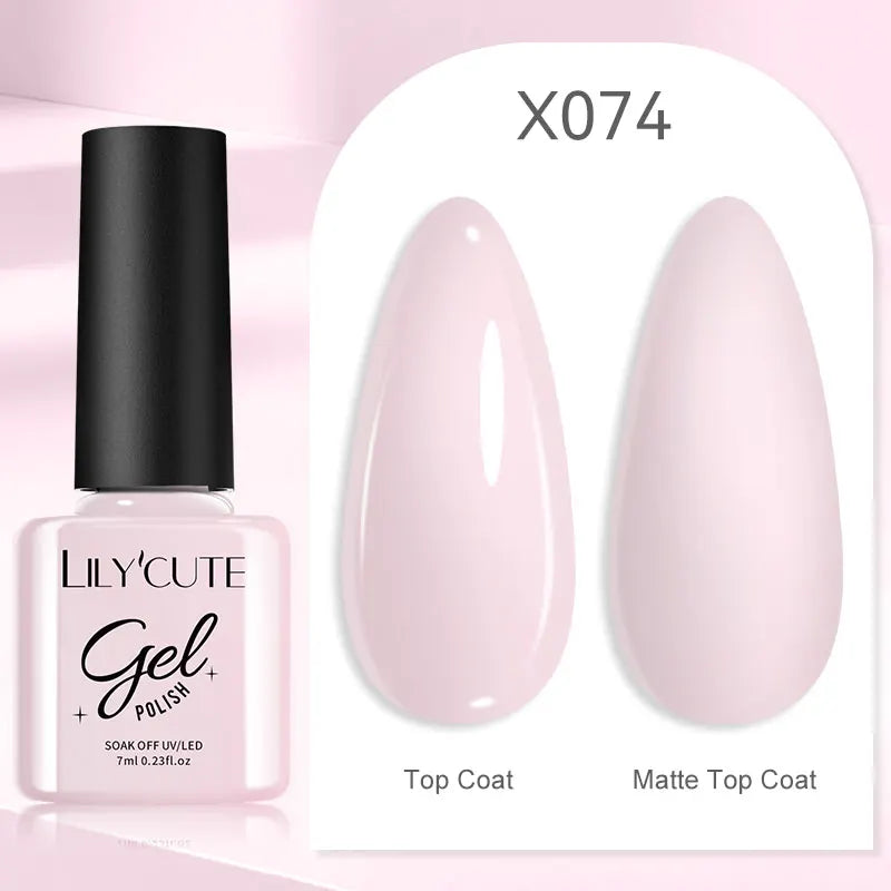 LILYCUTE 5ML Champagne Gold Reflective Glitter Liner Gel Nail Polish Bright Sparkling French Semi Permanent Nail Painting UV Gel